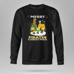 Merry Pittsburgh Pirates Christmas with Snoopy and Peanuts Characters 9 Sweatshirt.jpg