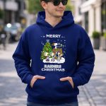 Merry Raiders Christmas Snoopy Peanuts Las Vegas Christmas Tree 8 Hoodie