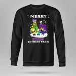Merry Sacramento Kings Christmas For Snoopy Fans Peanuts Holiday Scene 9 Sweatshirt