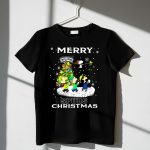 Merry San Antonio Spurs Christmas Snoopy And Peanuts Caroling 1 T Shirt