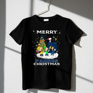 Merry San Diego Padres Christmas Featuring Snoopy and Peanuts Characters 1 T Shirt.jpg