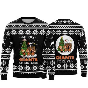 Merry San Francisco Giants Christmas Peanuts Snoopy Ugly Sweater 1.jpg