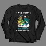 Merry San Jose Sharks Christmas with Snoopy and Friends Holiday 4 Long Sleeves.jpg