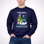 Merry Seattle Mariners Christmas Snoopy Peanuts Holiday 3 Sweatshirt 1.jpg