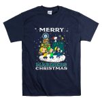 Merry Seattle Mariners Christmas Snoopy Peanuts Holiday T Shirt 7 1.jpg