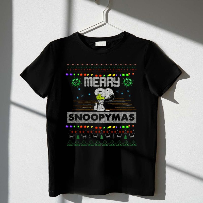 Merry Snoopymas 1 T Shirt 1.Jpg