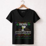 Merry Snoopymas 7 Womens V Neck 1.jpg