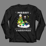Merry Steelers Christmas Snoopy Peanuts Pittsburgh 4 Long Sleeves