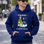 Merry Tampa Bay Rays Christmas Featuring Snoopy and Peanuts Characters 8 Hoodie.jpg