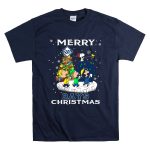 Merry Tampa Bay Rays Christmas Featuring Snoopy and Peanuts Characters T Shirt 7.jpg