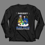 Merry Toronto Blue Jays Christmas Featuring Snoopy and Friends Holiday Scene 4 Long Sleeves.jpg