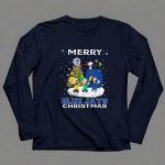 Merry Toronto Blue Jays Christmas Featuring Snoopy and Friends Holiday Scene 6 Long Sleeves.jpg