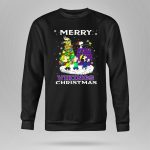 Merry Vikings Christmas With Snoopy And Friends 9 Sweatshirt