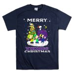 Merry Vikings Christmas With Snoopy And Friends T Shirt 7
