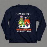 Merry Washington Wizards Christmas Snoopy Fans Christmas Tree Festive Celebration 6 Long Sleeves