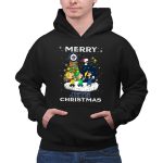 Merry Winnipeg Jets Christmas Featuring Snoopy and Peanuts Holiday Scene 2 Hoodie.jpg