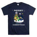 Merry Winnipeg Jets Christmas Featuring Snoopy and Peanuts Holiday Scene T Shirt 7.jpg