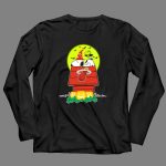 Miami Heat Halloween Snoopy Peanuts Pumpkin Patch 4 Long Sleeves
