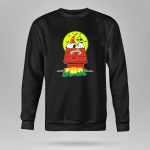 Miami Heat Halloween Snoopy Peanuts Pumpkin Patch 9 Sweatshirt