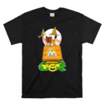 Miami Marlins Halloween Baseball Snoopy Pumpkin T Shirt 6 1.jpg