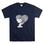 Miami Marlins Snoopy Heart Design with Classic Peanuts T Shirt 7.jpg