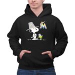 Miami Marlins Snoopy Woodstock Pilgrim Hats 2 Hoodie.jpg