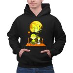 Michigan Wolverines Halloween Moon Charlie Snoopy Pumpkin Moonlit Shadows 2 Hoodie.jpg