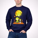 Michigan Wolverines Halloween Moon Charlie Snoopy Pumpkin Moonlit Shadows 3 Sweatshirt.jpg