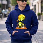 Michigan Wolverines Halloween Moon Charlie Snoopy Pumpkin Moonlit Shadows 8 Hoodie.jpg