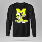 Michigan Wolverines Snoopy Dab with Block M 9 Sweatshirt.jpg