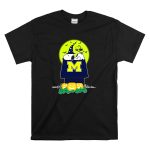 Michigan Wolverines Snoopy Halloween Full Moon Pumpkins T Shirt 6.jpg