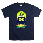 Michigan Wolverines Snoopy Halloween Full Moon Pumpkins T Shirt 7.jpg