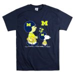 Michigan Wolverines Snoopy Woodstock Football Fan Team Spirit Peanuts Style T Shirt 7.jpg