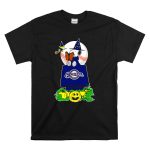 Milwaukee Brewers Halloween Snoopy Witch Baseball Pumpkin Scene T Shirt 6 2.jpg
