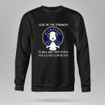 Milwaukee Brewers Snoopy Meditation Give Me the Strength to Walk Away from Stupid People 9 Sweatshirt 2.jpg