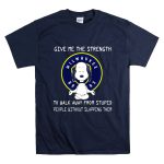 Milwaukee Brewers Snoopy Meditation Give Me the Strength to Walk Away from Stupid People T Shirt 7 2.jpg