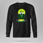 Milwaukee Bucks Snoopy Woodstock Halloween Pumpkins Moon House 9 Sweatshirt