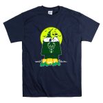Milwaukee Bucks Snoopy Woodstock Halloween Pumpkins Moon House T Shirt 7