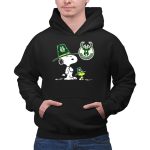 Milwaukee Bucks Snoopy Woodstock Pilgrim Hats 2 Hoodie