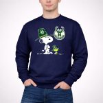 Milwaukee Bucks Snoopy Woodstock Pilgrim Hats 3 Sweatshirt