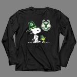 Milwaukee Bucks Snoopy Woodstock Pilgrim Hats 4 Long Sleeves