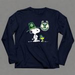 Milwaukee Bucks Snoopy Woodstock Pilgrim Hats 6 Long Sleeves