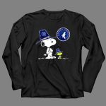 Minnesota Timberwolves Snoopy and Woodstock Pilgrim Hat Basketball 4 Long Sleeves