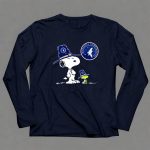 Minnesota Timberwolves Snoopy and Woodstock Pilgrim Hat Basketball 6 Long Sleeves