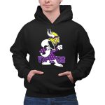 Minnesota Vikings Snoopy Dabbing Peanuts Football Fandom 2 Hoodie