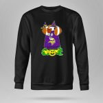 Minnesota Vikings Snoopy Halloween Witch Peanut Characters Pumpkin 9 Sweatshirt