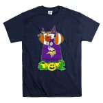 Minnesota Vikings Snoopy Halloween Witch Peanut Characters Pumpkin T Shirt 7
