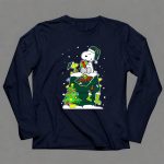 Minnesota Wild Christmas Snoopy Lover Peanuts Hockey Holiday Scene 6 Long Sleeves.jpg
