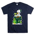 Minnesota Wild Christmas Snoopy Lover Peanuts Hockey Holiday Scene T Shirt 7.jpg