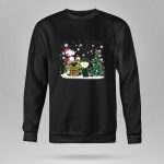 Minnesota Wild Snoopy Charlie Brown Christmas Hockey 9 Sweatshirt.jpg